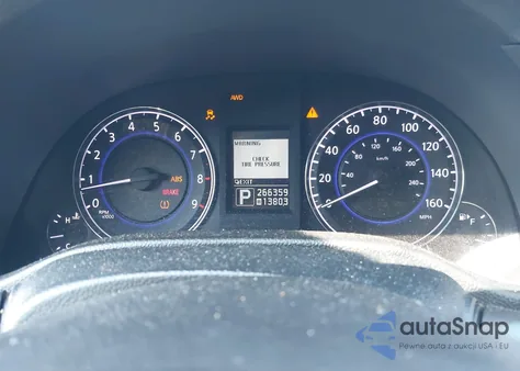 2011 Infiniti G37X z USA, uszkodzony, nr VIN JN1CV6ARXBM403464